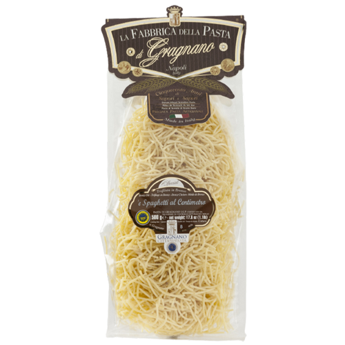 Pasta di Gragnano I.G.P. ‘E Spaghetti al centimetro “La Fabbrica della Pasta” - 500 gr Pasta tipica artigianale di Napoli