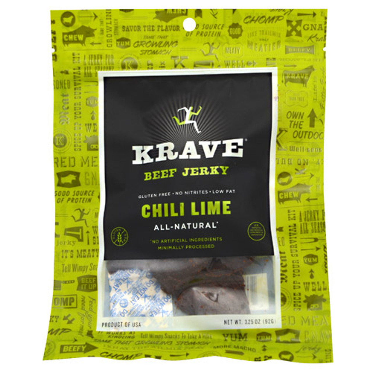 Beef Jerky by Krave Pure Foods 3.25oz