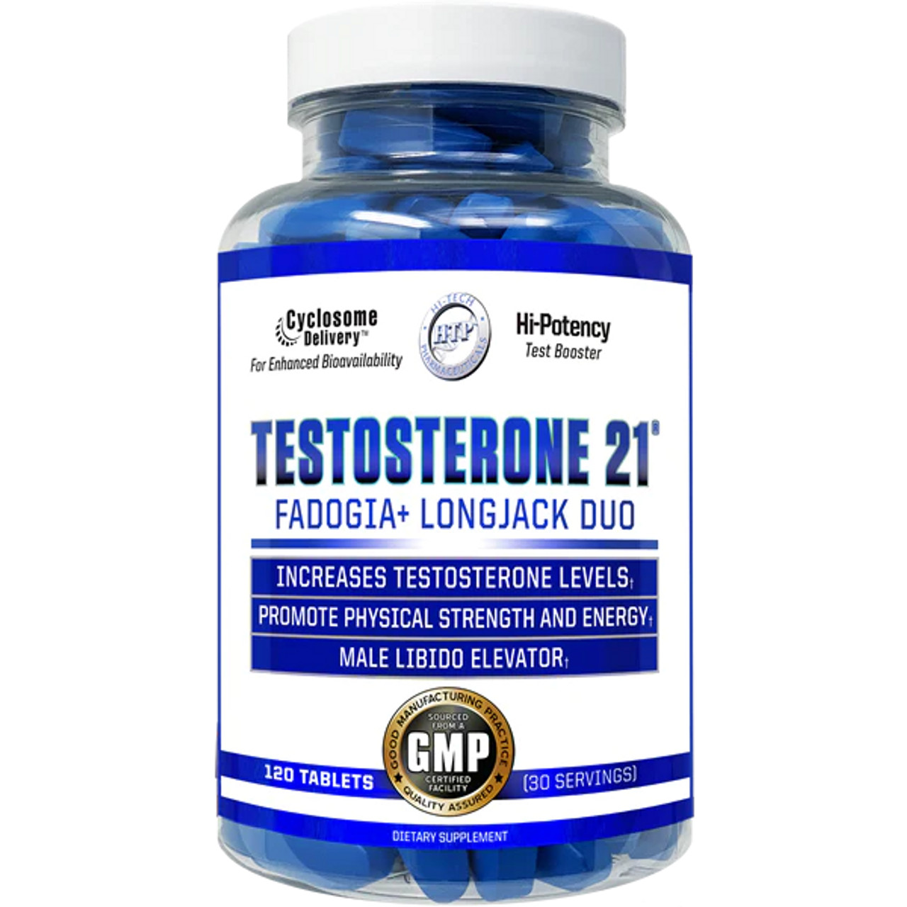 Testosterone 21 120ct by Hi-Tech Pharmaceuticals