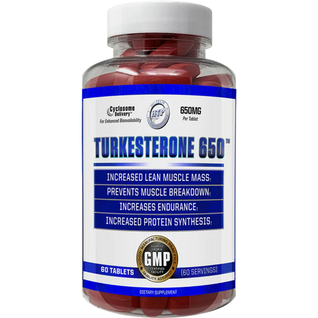 Turkesterone 650 60ct by Hi-Tech Pharmaceuticals