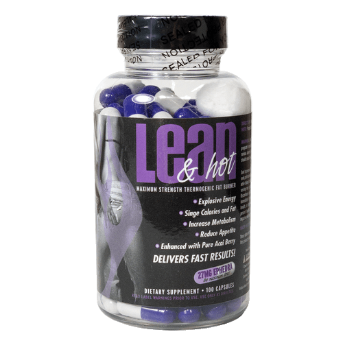 Lean & Hot Ephedra w/ Acai 90ct Natural WeightLoss & Energy 49.99
