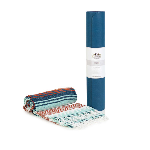 Mount Adams® Vista Yoga Mat and Blanket Kit