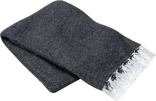 Value Mexican Blankets - Solid Charcoal