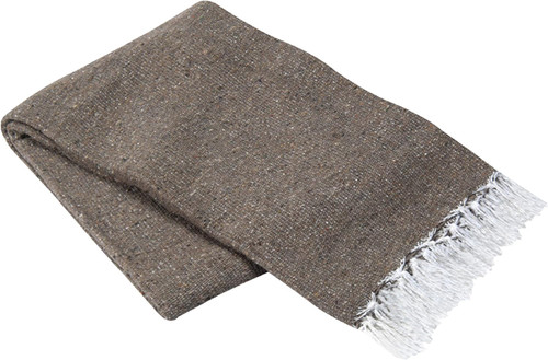 Value Mexican Blankets - Solid Mocha