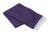 Dark Purple Solid Heavyweight Mexican Blanket by La Montana