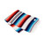 Cascada Mexican Serape Blanket - White and Multi Color