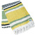 Olive, Yellow, Navy, White Cancun Blanket