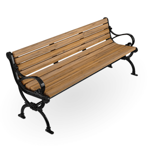 Arlington Benches Cast Iron Ends