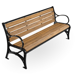 Avondale Bench Cast Iron Ends