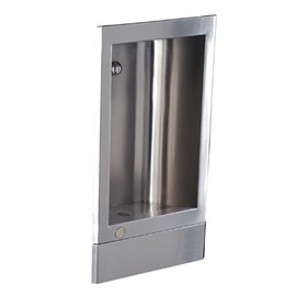Stainless Steel Recessed Cuspidor
