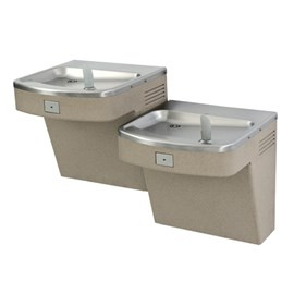 Barrier-Free Wall Mount Universal Bi-Level Water Cooler - 8 gph Refrigeration