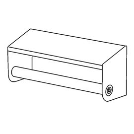 Tissue Dispenser, Heavy Duty