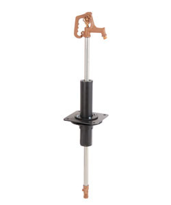 Freeze Resistant Roof Hydrant with Flow Wheel Lock Handle and Dual Check Valve