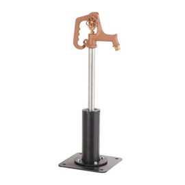 Freeze Resistant Roof Hydrant with Flow Wheel Lock Handle