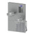 Oval Bowl Chilled Barrier-Free Wall Mount Bi-Level Drinking Fountain with Sensor Activated Bottle Filler