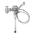 Wall Supply Urinal Flush Valve, Hydraulic Button