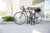 The Athens Bike Parking is a simple yet decorative square bar style bike rack. Athens bike racks provide an easy security solution for parking and locking bikes. Athens bike racks two capacity bike racks take little room and fit your space.