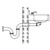 Lavatory for Deck Mounted Valve, Concealed Trap