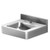 Lavatory for Deck Mounted Valve, Concealed Trap