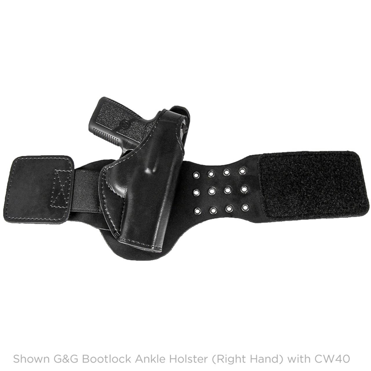 Lace up boot on sale holster