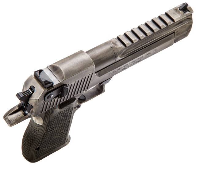 Desert Eagle, .44 Magnum, White Matte Distressed - Kahr Firearms Group