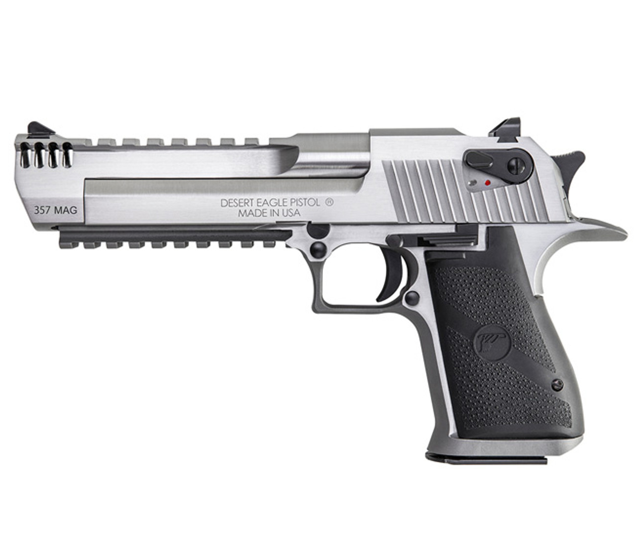 Desert Eagle, .357 Magnum, Stainless with Integral Muzzle Brake