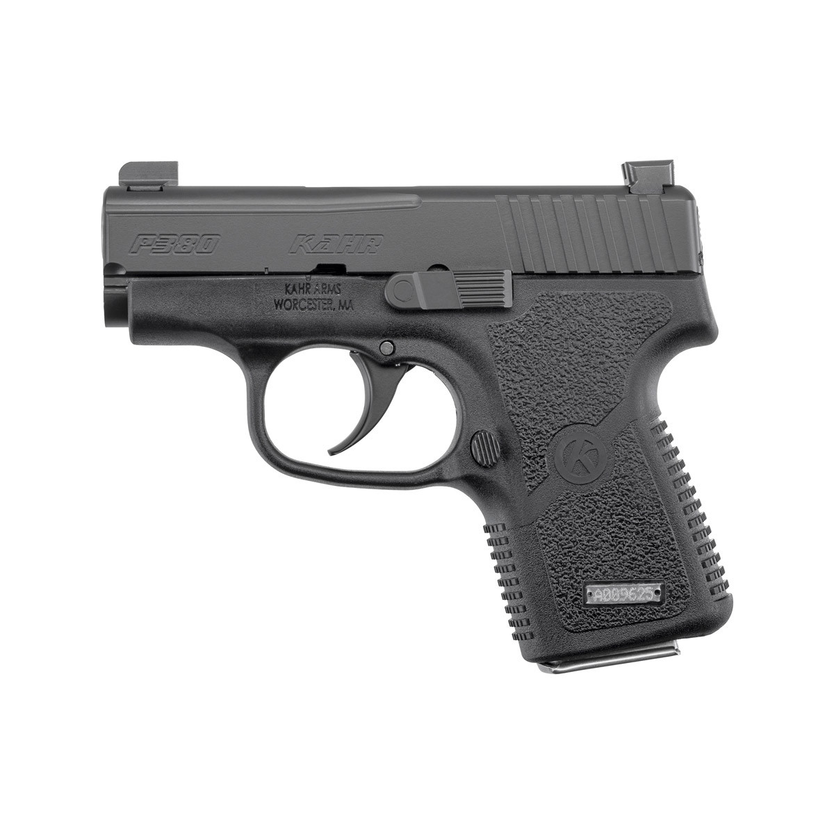 P380, Matte Blackened Stainless Slide w/ Night Sights - Kahr