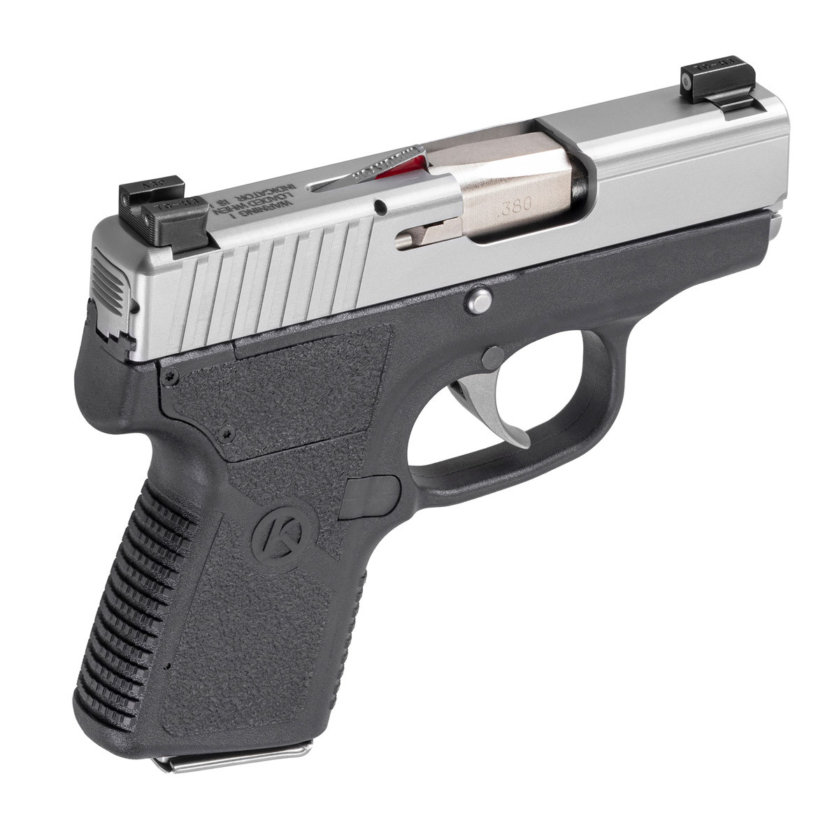 P380, Matte Stainless Slide w/ LCI and Night Sights, CA Approved