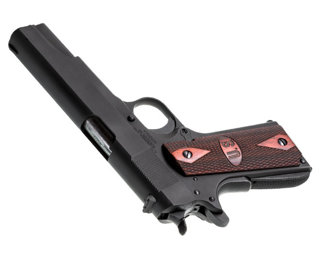 1911A1, GI Specs., Matte Black Finish, 45Cal w/ U.S. Logo Grip