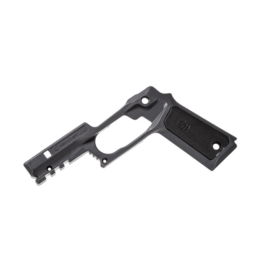 1911 Grip & Rail system Hybrid CC3P Grey, Black, Grey - Kahr
