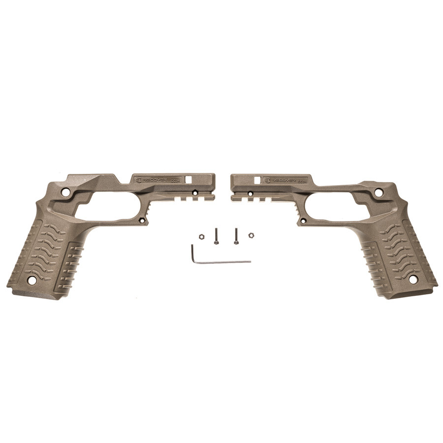 1911 Grip & Rail system Tan CC3H - Kahr Firearms Group