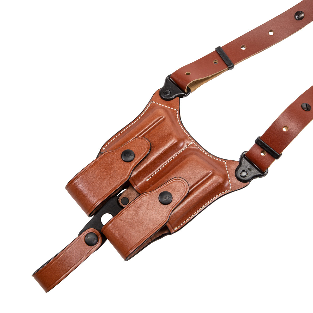 Desert Eagle Shoulder Holster, L5/L6 with Rail, Right Hand, Brown