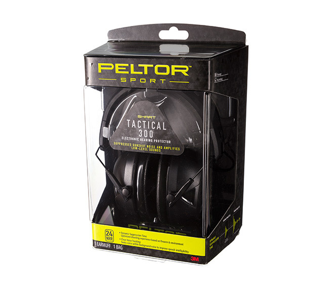 Peltor Sport Tactical 300 Electronic Hearing Protector - Kahr