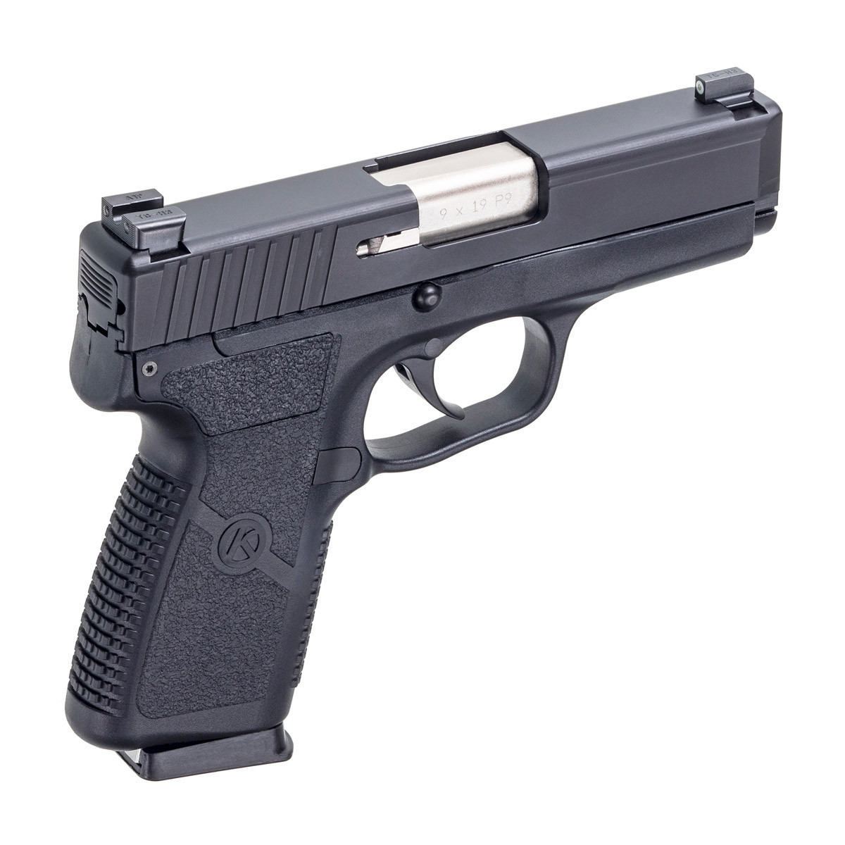 P9, Matte Blackened Stainless Slide w/ Night Sights, CA Approved