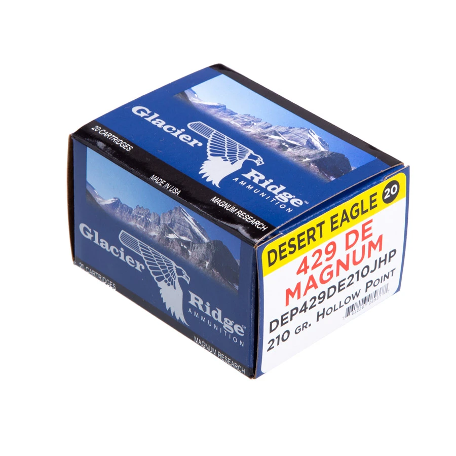 Desert Eagle 429 DE 210gr JHP – Powerful .429 DE Hunting Ammo, 1700 fps, 20 Rounds
