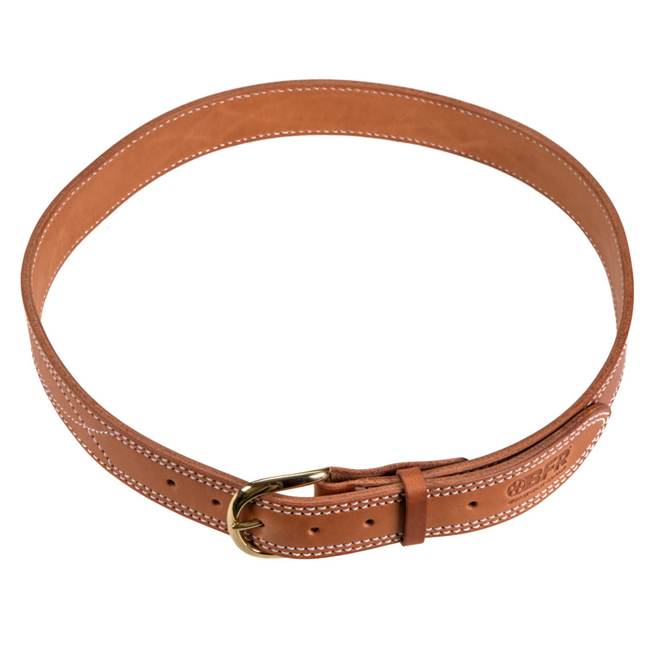 BFR Stamped Leather Belt 1 1/2