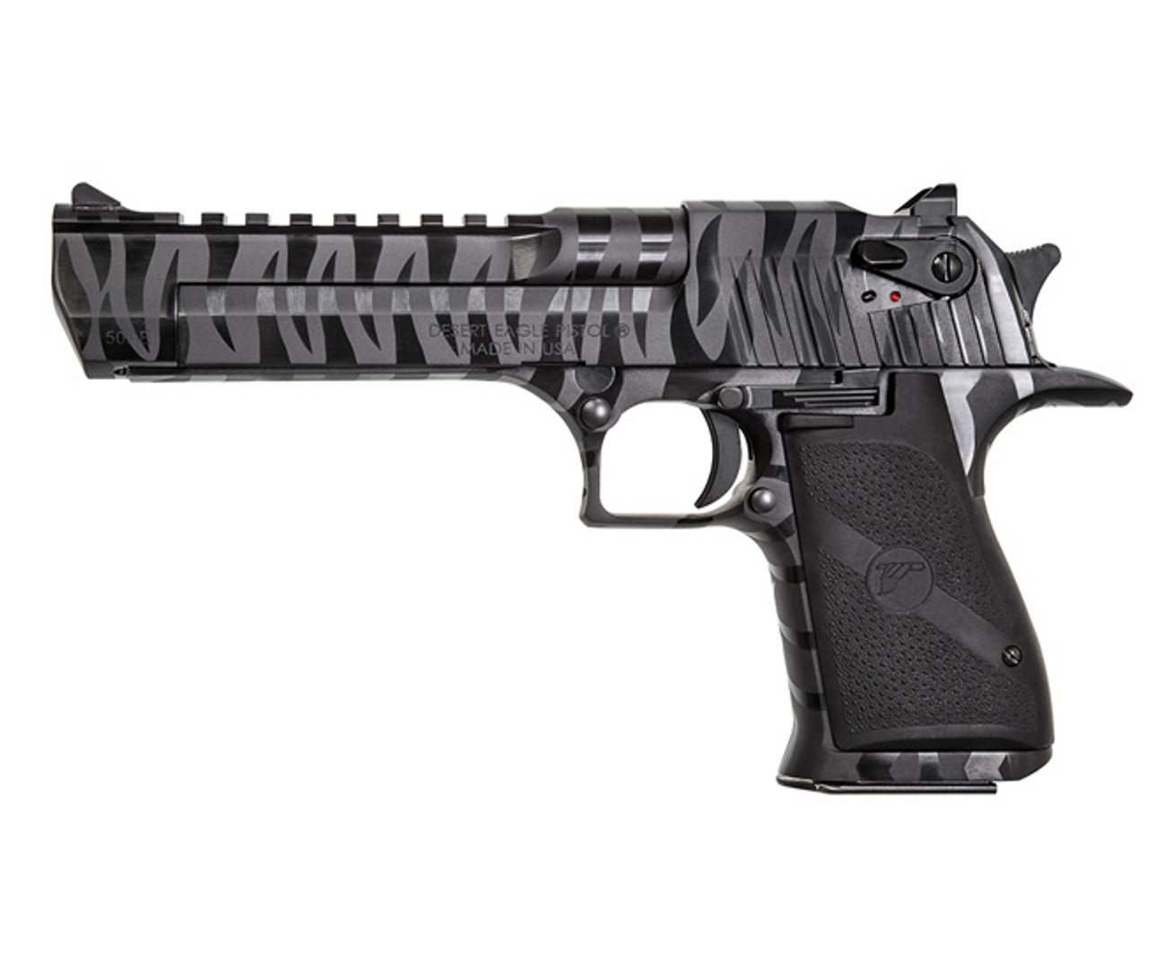 Desert Eagle, .50 AE Black with Tiger Stripes - Kahr Firearms Group