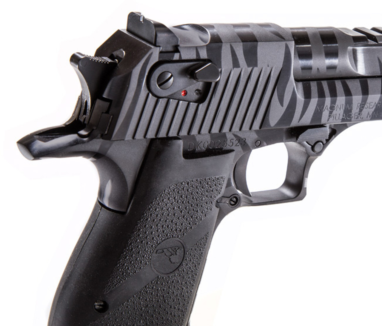Desert Eagle, .50 AE Black with Tiger Stripes - Kahr