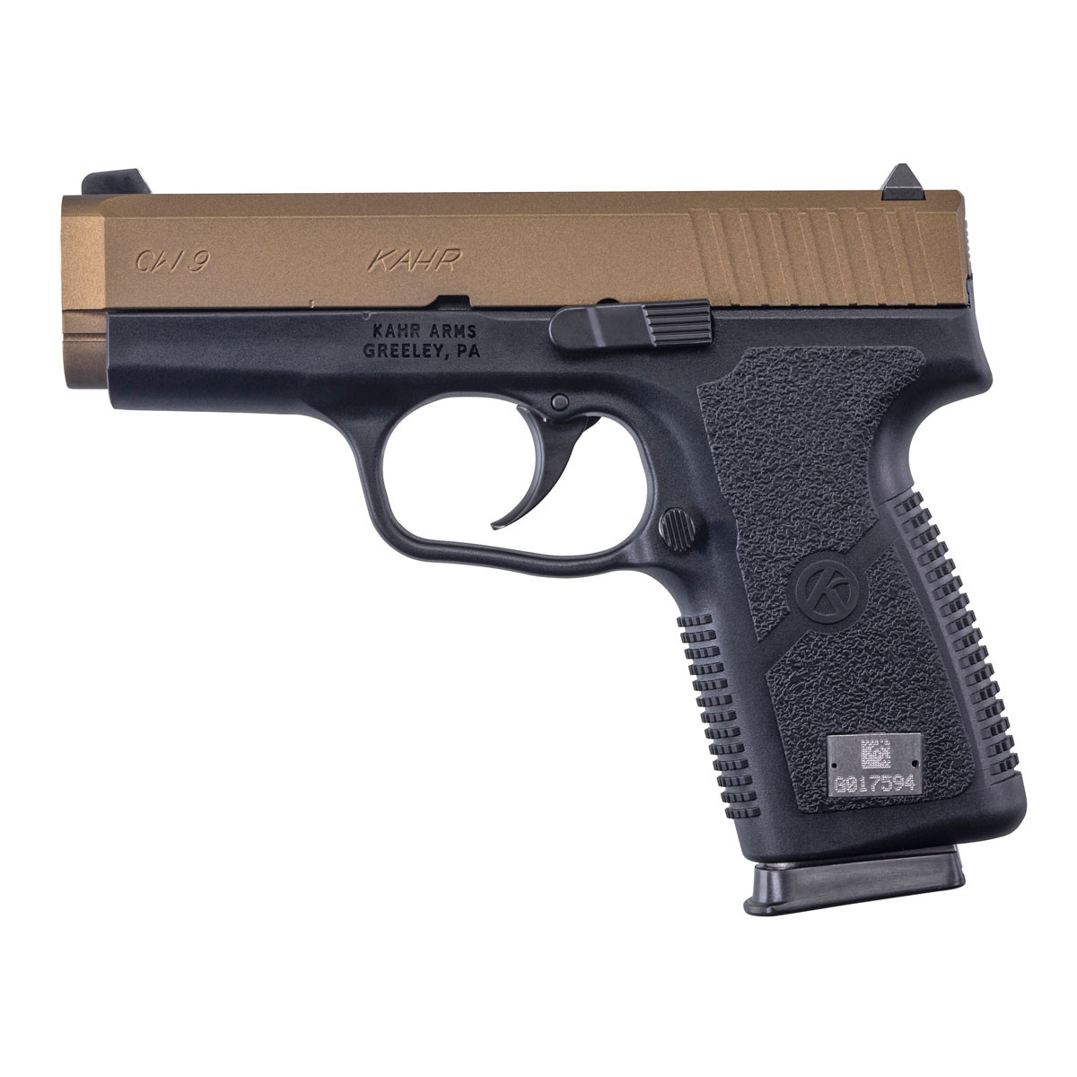 CW9, Burnt Bronze, NOT CA Approved - Kahr Firearms Group