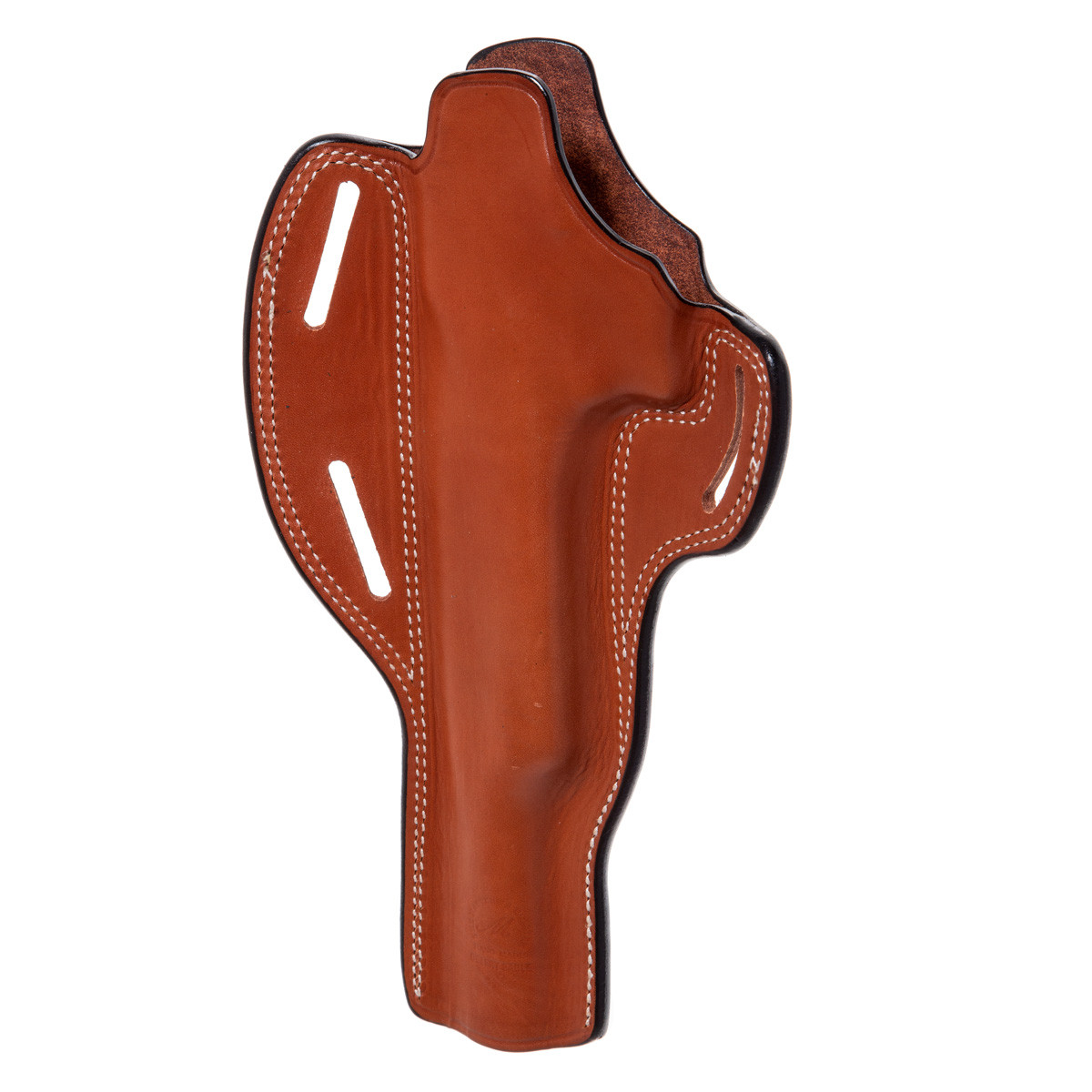 Brown Leather Pancake Holster for Desert Eagle w/10" Barrel, Right Hand