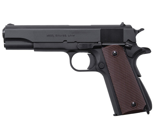 1911A1, GI Specs., Matte Black Finish, 45Cal w/ U.S. Logo Grip