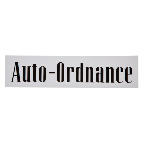 Auto-Ordnance Sticker