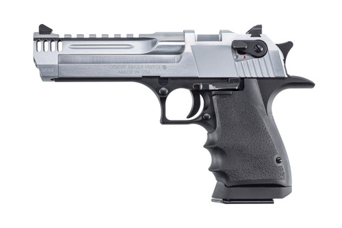DESERT EAGLE .50 ガスガン クロームステンレス Desert Eagle Pistol, Stainless w/ Integral Muzzle Brake - Kahr