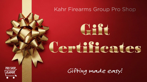 KFG PROSHOP GIFT CERTIFICATES