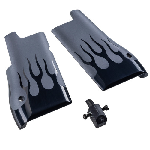 DE357/44/50 Black Flame Grips DE357/44/50 Black Flame Grips