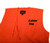 Orange Front Loader Vest with KAHR Logo