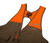 Tan/Orange Game Bird Vest with KAHR Logo