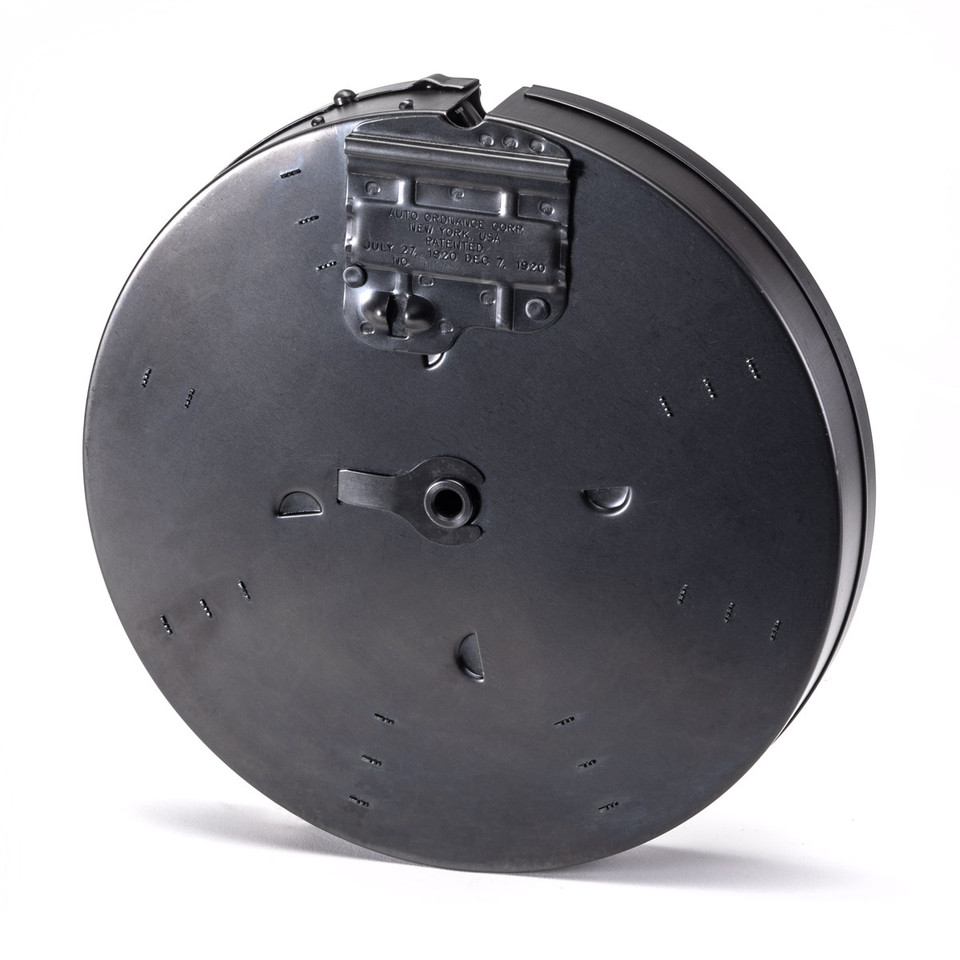 45ACP Tommy Gun Drum Magazine, 100rd. Kahr Firearms Group