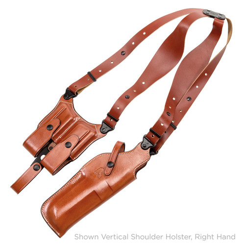 Desert Eagle Shoulder Holster, L5/L6 with Rail, Left Hand, Brown