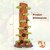 90.5 Inch Tall Multifunctional Cat Tree with Private Condos for Indoor Cats-Brown - Color: Brown D681-PV10210BN+